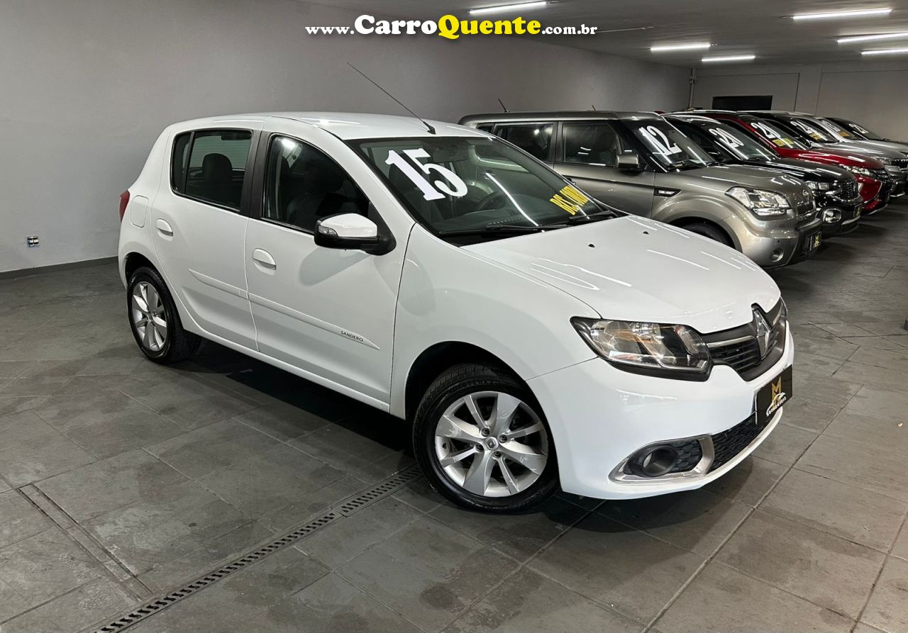 RENAULT SANDERO 1.6 DYNAMIQUE 8V 2014 - Loja