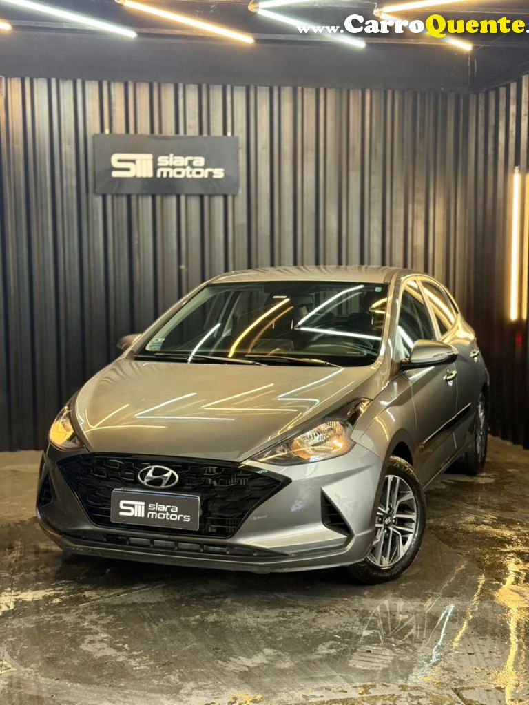 HYUNDAI   HB20 PLATINUM 1.0 TB FLEX 12V AUT.   CINZA 2022 1.0 FLEX - Loja
