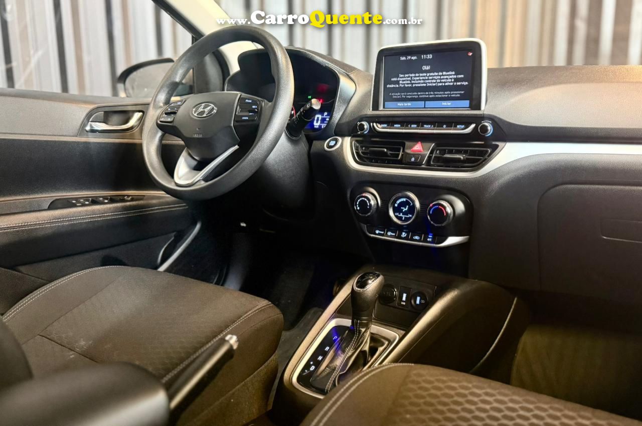 HYUNDAI   HB20 PLATINUM 1.0 TB FLEX 12V AUT.   CINZA 2022 1.0 FLEX - Loja