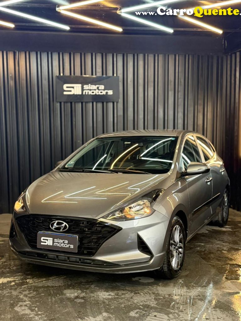 HYUNDAI   HB20 PLATINUM 1.0 TB FLEX 12V AUT.   CINZA 2022 1.0 FLEX - Loja