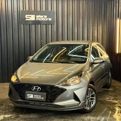 HYUNDAI   HB20 PLATINUM 1.0 TB FLEX 12V AUT.   CINZA 2022 1.0 FLEX