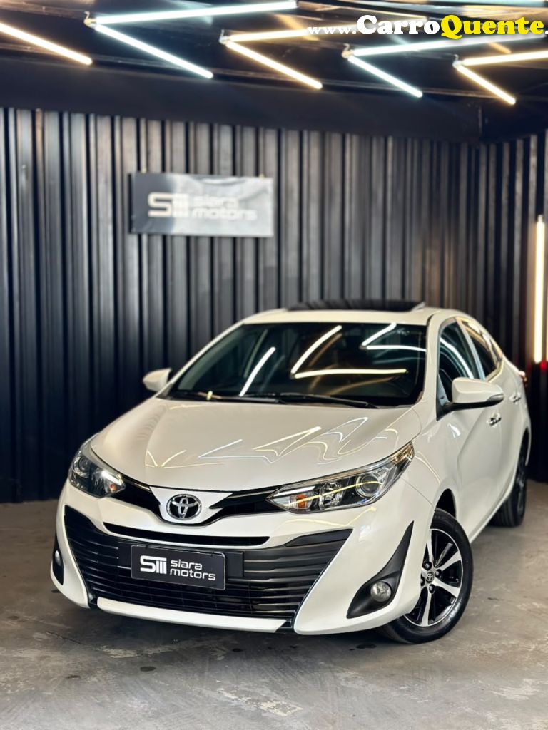 TOYOTA   YARIS XLS SEDAN 1.5 FLEX 16V 4P AUT.   BRANCO 2019 1.5 FLEX - Loja