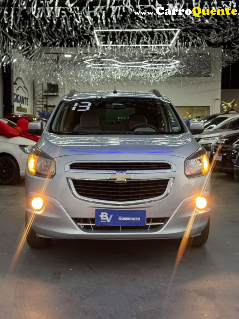 CHEVROLET   SPIN LTZ 1.8 8V ECONO.FLEX 5P MEC.   PRATA 2013 1.8 FLEX - Loja