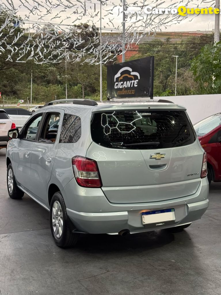 CHEVROLET   SPIN LTZ 1.8 8V ECONO.FLEX 5P MEC.   PRATA 2013 1.8 FLEX - Loja