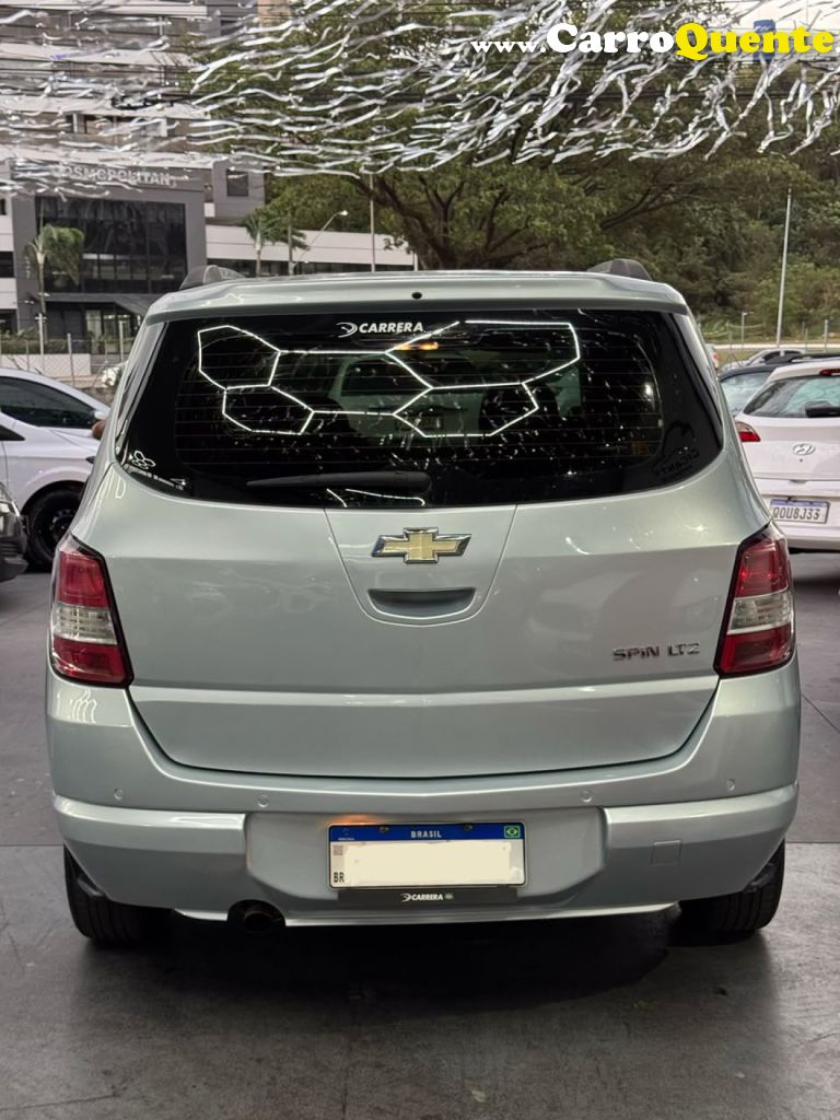 CHEVROLET   SPIN LTZ 1.8 8V ECONO.FLEX 5P MEC.   PRATA 2013 1.8 FLEX - Loja