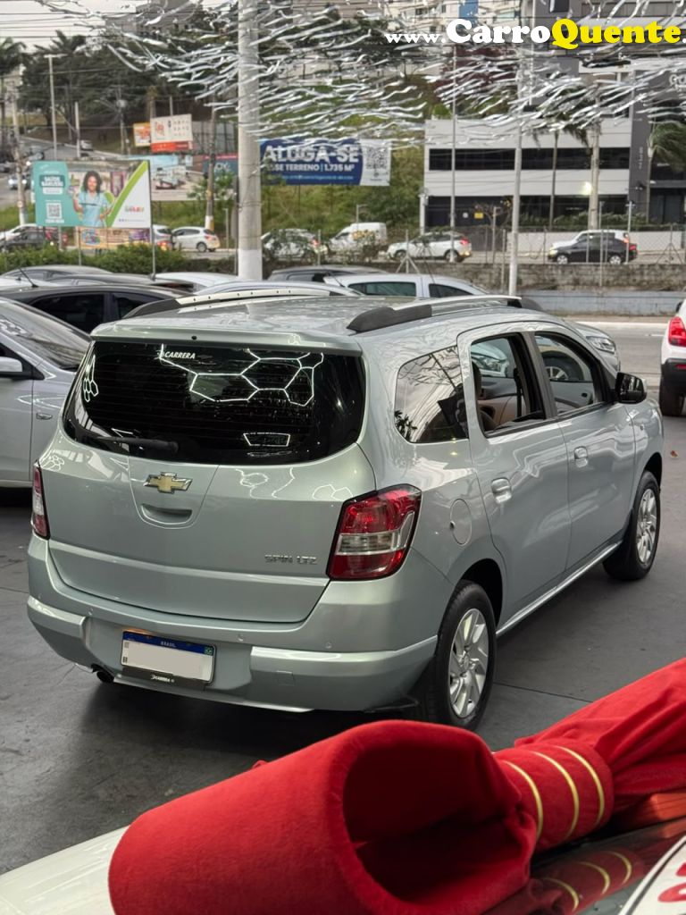 CHEVROLET   SPIN LTZ 1.8 8V ECONO.FLEX 5P MEC.   PRATA 2013 1.8 FLEX - Loja