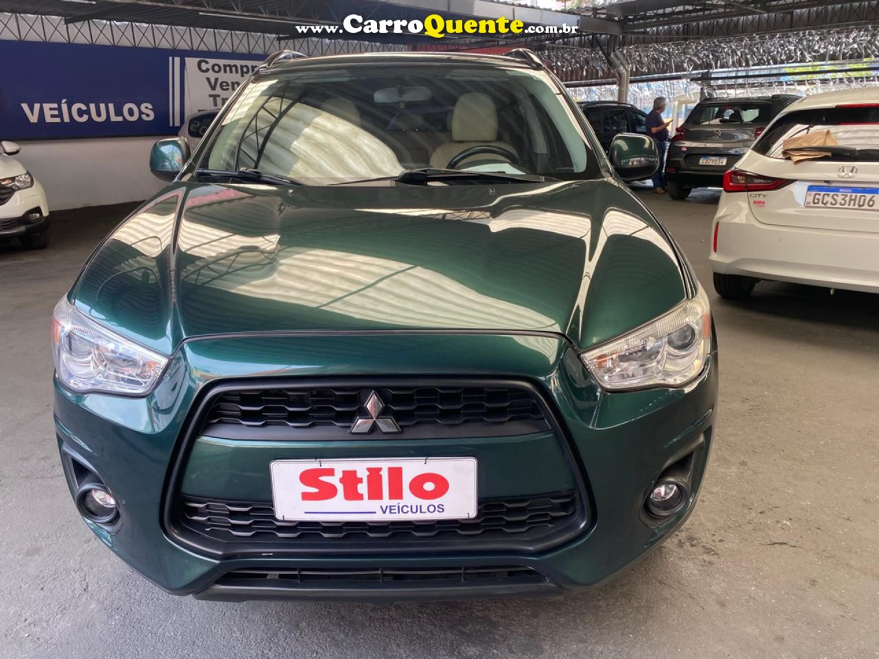 MITSUBISHI   ASX 2.0 16V 160CV AUT.   VERDE 2015 2.0 GASOLINA - Loja