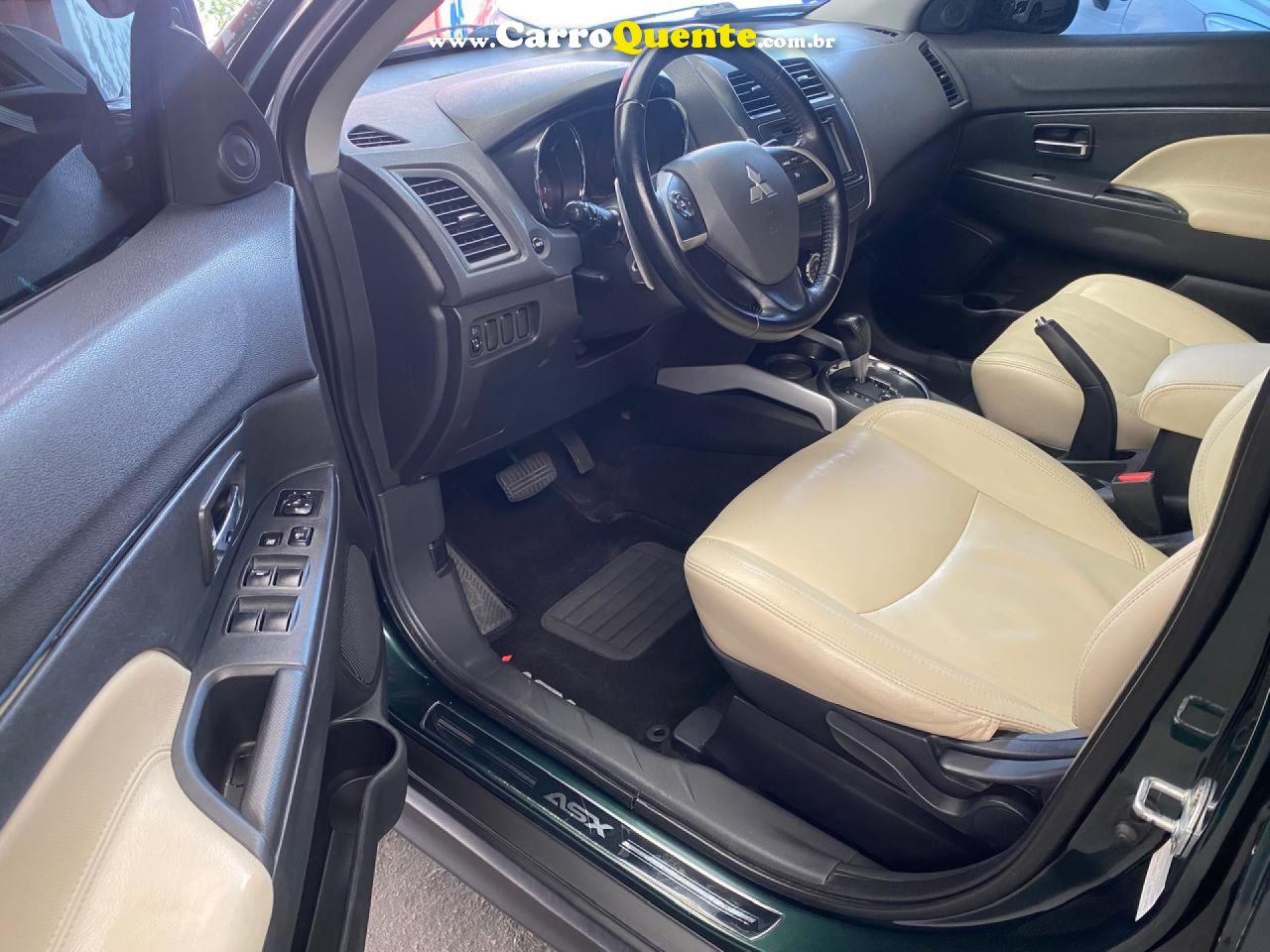 MITSUBISHI   ASX 2.0 16V 160CV AUT.   VERDE 2015 2.0 GASOLINA - Loja