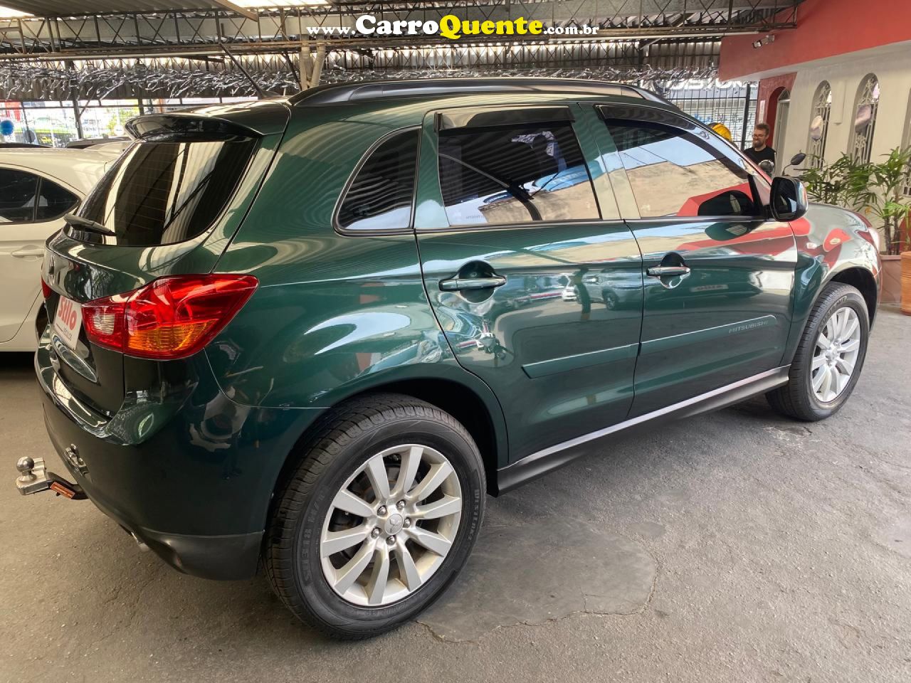MITSUBISHI   ASX 2.0 16V 160CV AUT.   VERDE 2015 2.0 GASOLINA - Loja