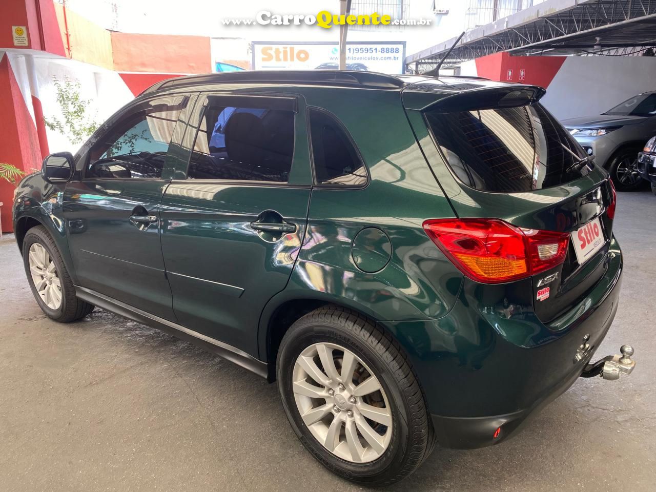 MITSUBISHI   ASX 2.0 16V 160CV AUT.   VERDE 2015 2.0 GASOLINA - Loja
