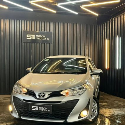 TOYOTA   YARIS XL PLUS TECH 1.3 FLEX 16V AUT.   BRANCO 2019 1.3 FLEX