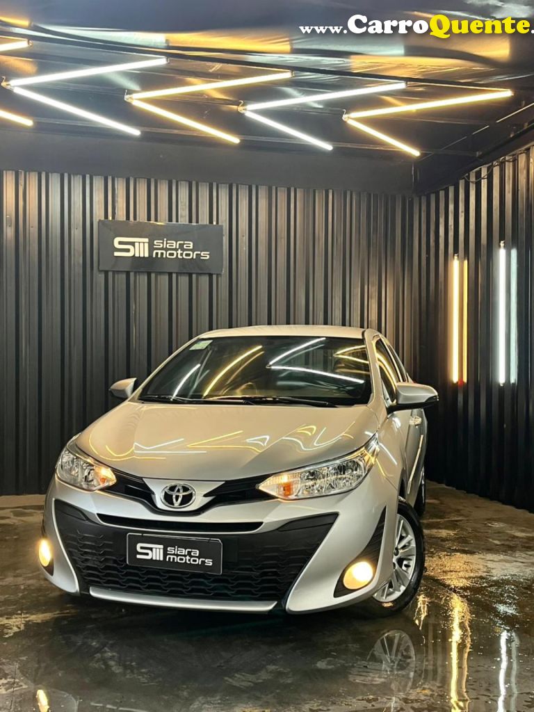 TOYOTA   YARIS XL PLUS TECH 1.3 FLEX 16V AUT.   BRANCO 2019 1.3 FLEX - Loja