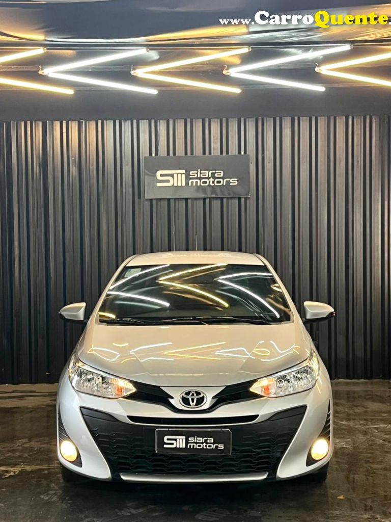 TOYOTA   YARIS XL PLUS TECH 1.3 FLEX 16V AUT.   BRANCO 2019 1.3 FLEX - Loja