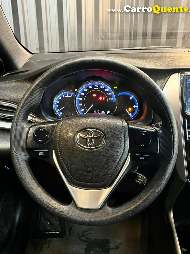 TOYOTA   YARIS XL PLUS TECH 1.3 FLEX 16V AUT.   BRANCO 2019 1.3 FLEX - Loja