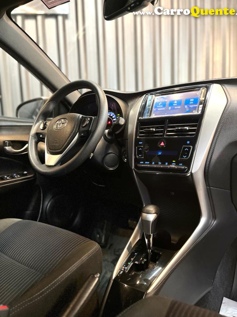 TOYOTA   YARIS XL PLUS TECH 1.3 FLEX 16V AUT.   BRANCO 2019 1.3 FLEX - Loja