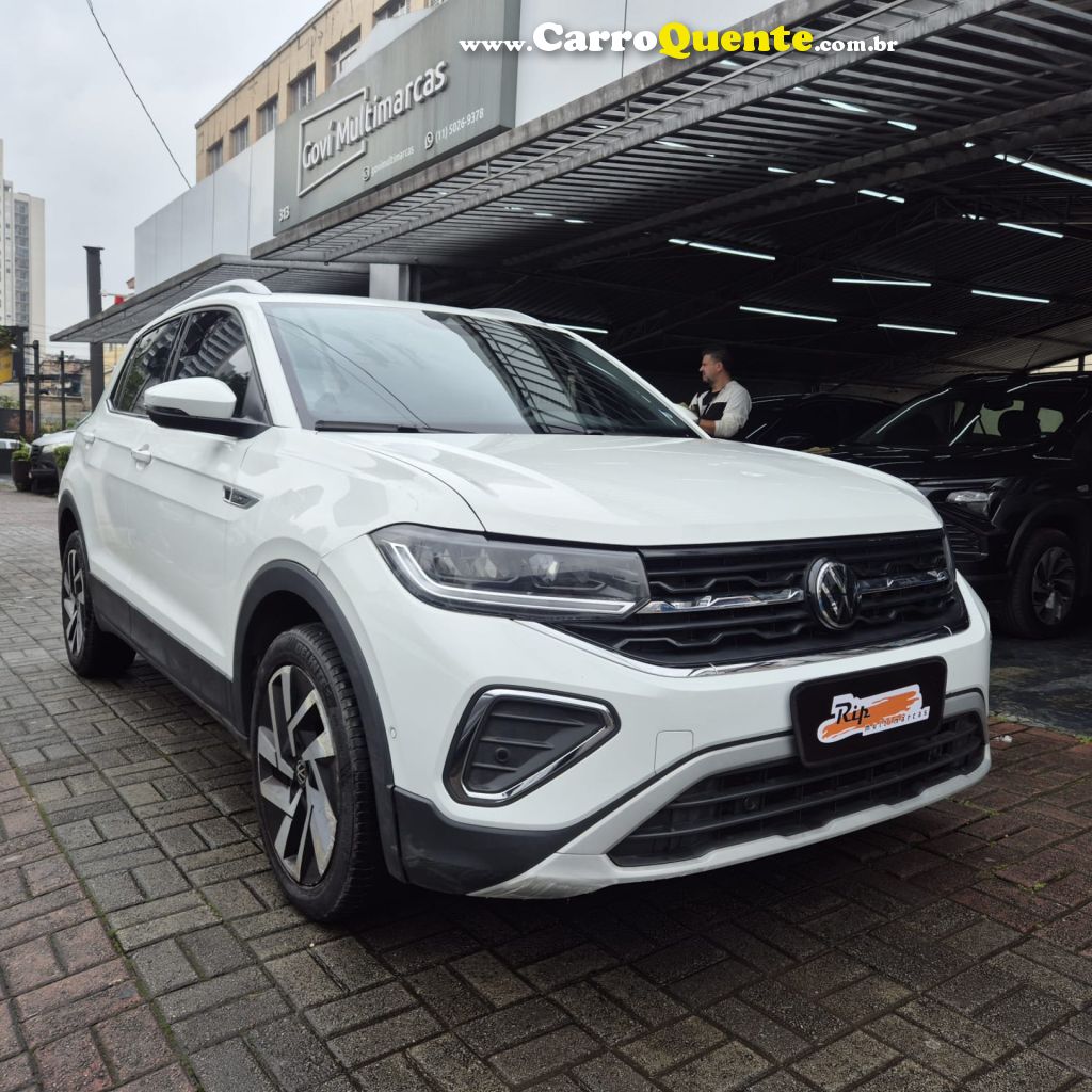 VOLKSWAGEN   T-CROSS HIG. 250 TSI 1.4 FLEX 16V 5P AUT   BRANCO 2025 1.4 FLEX - Loja
