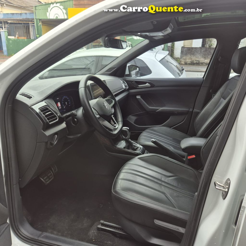 VOLKSWAGEN   T-CROSS HIG. 250 TSI 1.4 FLEX 16V 5P AUT   BRANCO 2025 1.4 FLEX - Loja