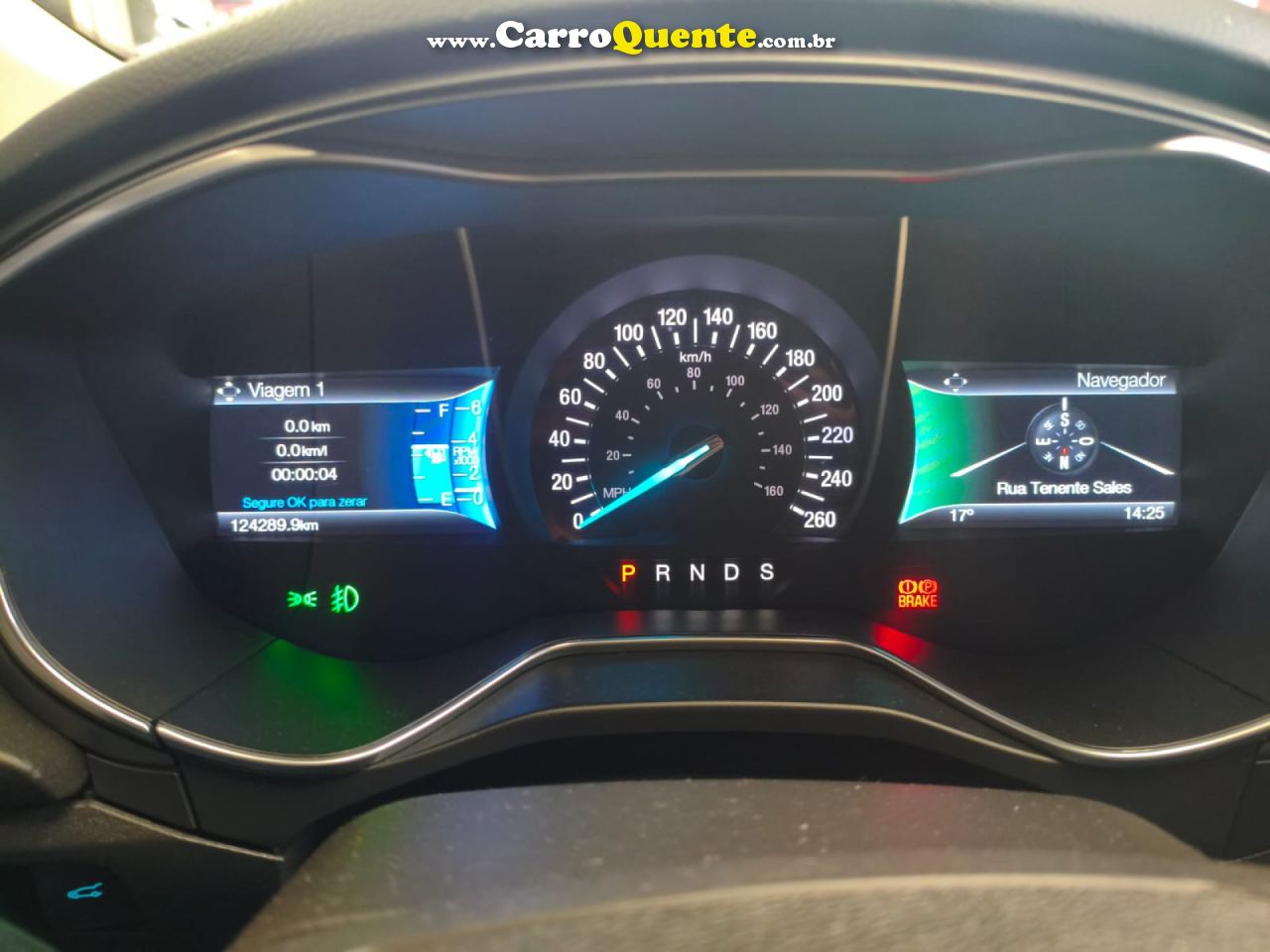 FORD   FUSION TITANIUM 2.0 GTDI ECO. FWD AUT.   BRANCO 2015 2.0 GASOLINA - Loja