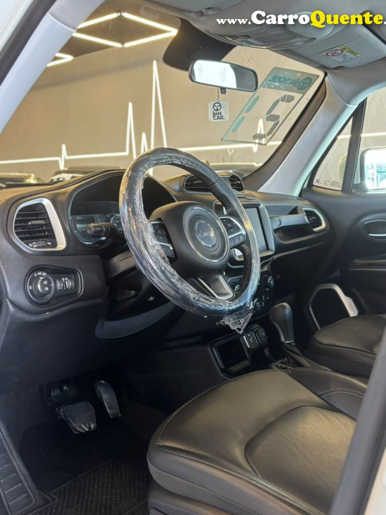 JEEP   RENEGADE LONGITUDE 1.8 4X2 FLEX 16V AUT.   BRANCO 2021 1.8 FLEX - Loja
