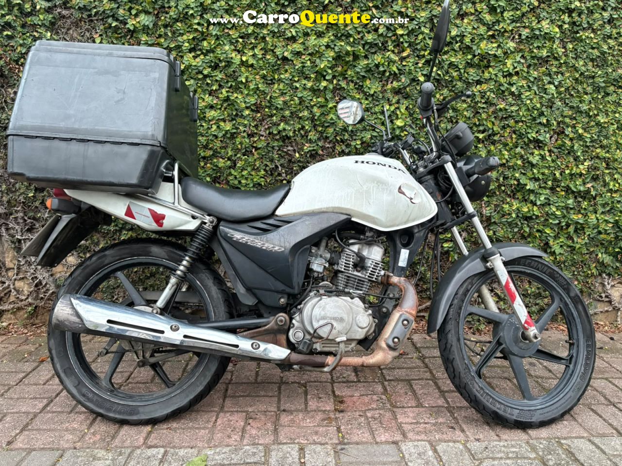 HONDA   CG 125 FAN  FAN KS  125 I FAN   BRANCO 2013 125 GASOLINA - Loja