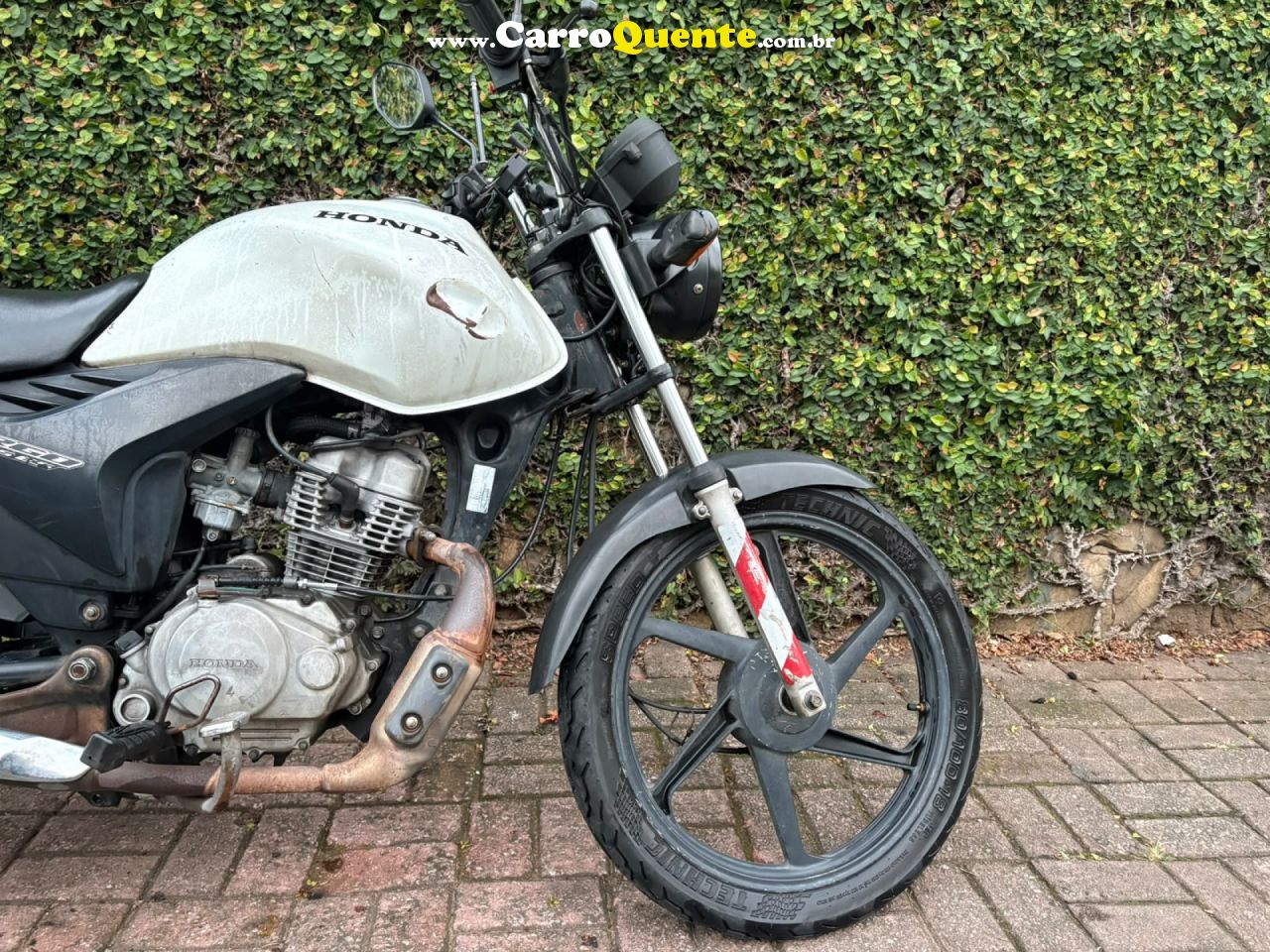 HONDA   CG 125 FAN  FAN KS  125 I FAN   BRANCO 2013 125 GASOLINA - Loja