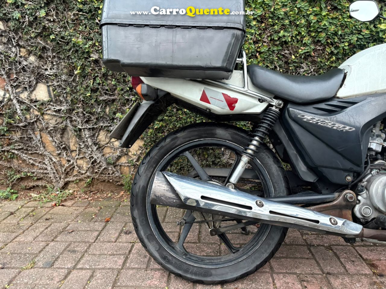HONDA   CG 125 FAN  FAN KS  125 I FAN   BRANCO 2013 125 GASOLINA - Loja