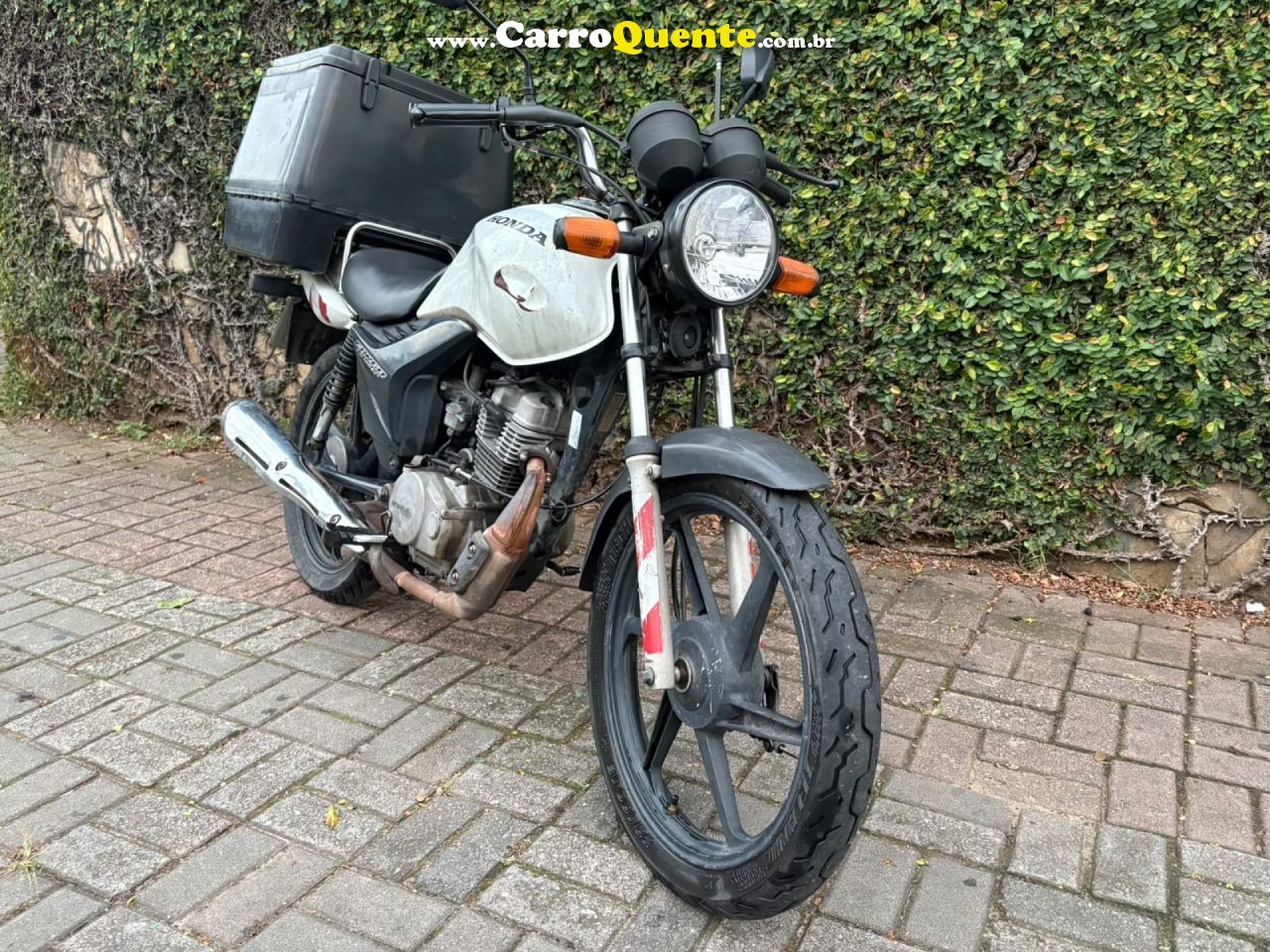 HONDA   CG 125 FAN  FAN KS  125 I FAN   BRANCO 2013 125 GASOLINA - Loja