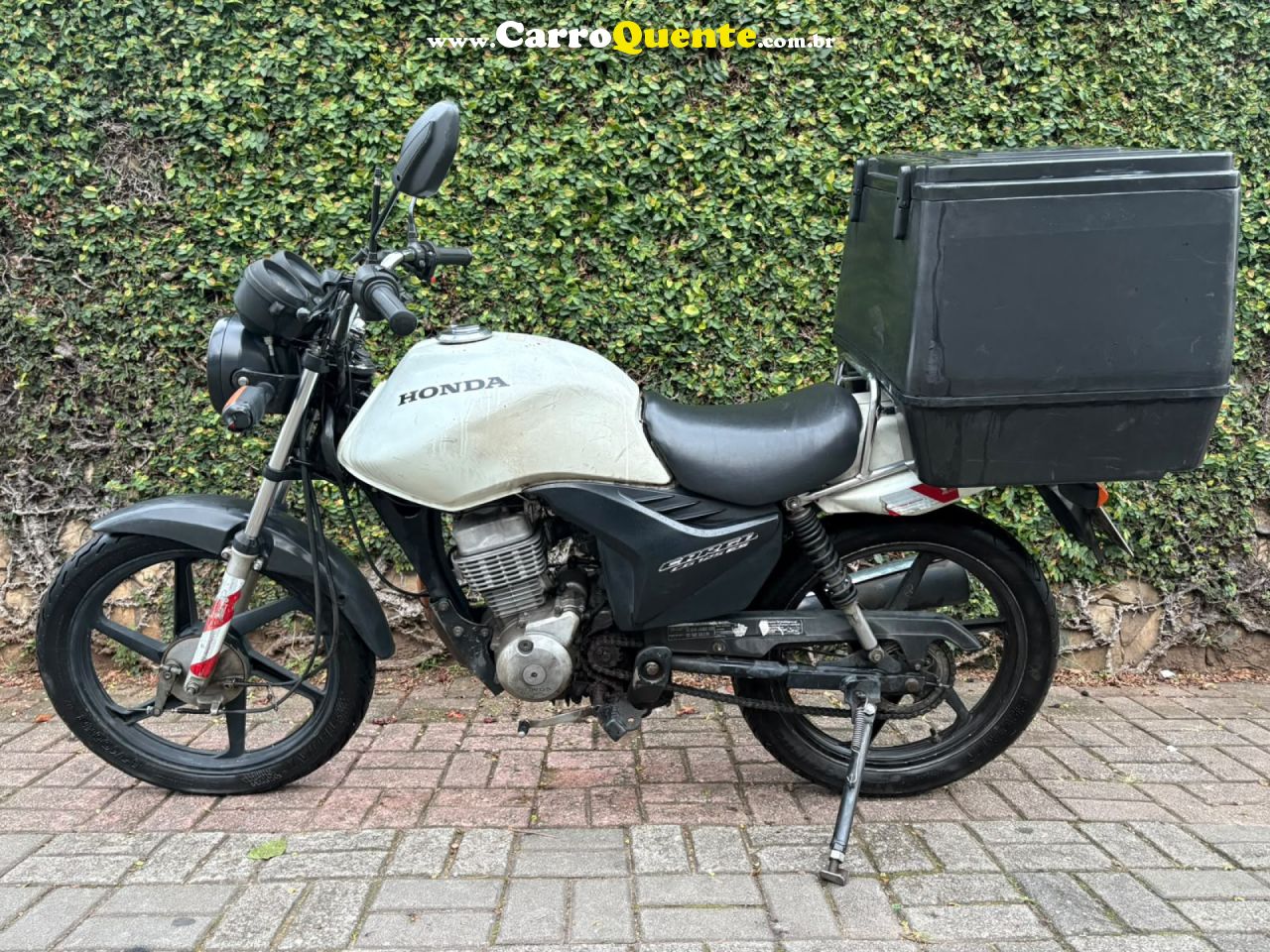 HONDA   CG 125 FAN  FAN KS  125 I FAN   BRANCO 2013 125 GASOLINA - Loja
