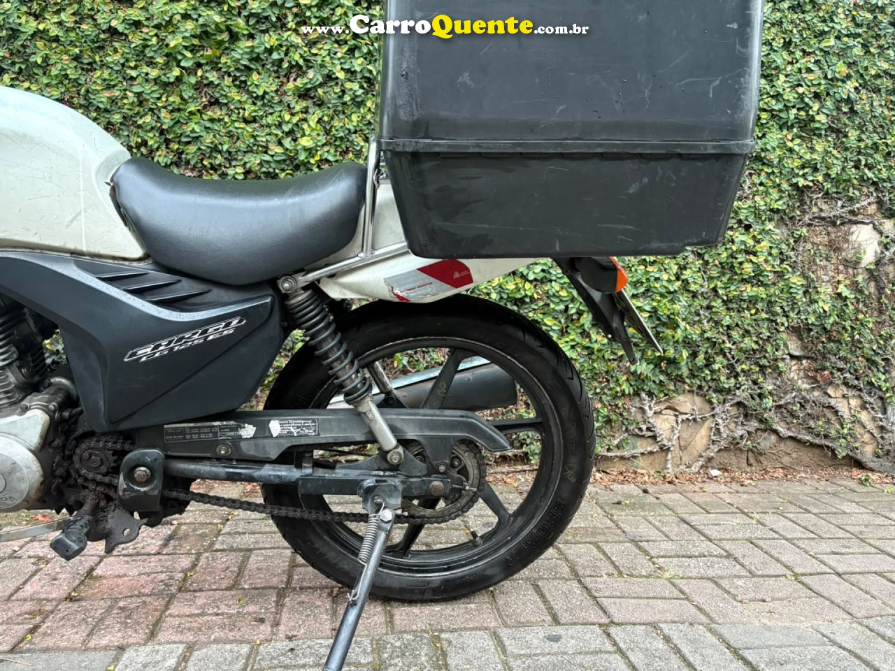HONDA   CG 125 FAN  FAN KS  125 I FAN   BRANCO 2013 125 GASOLINA - Loja