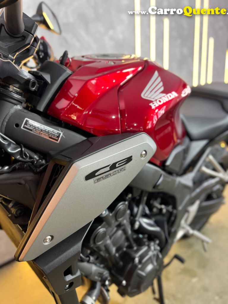 HONDA   CB 650R   VERMELHO 2024 650 GASOLINA - Loja