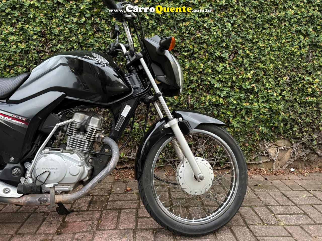HONDA   CG 125I FAN   PRETO 2018 125 GASOLINA - Loja