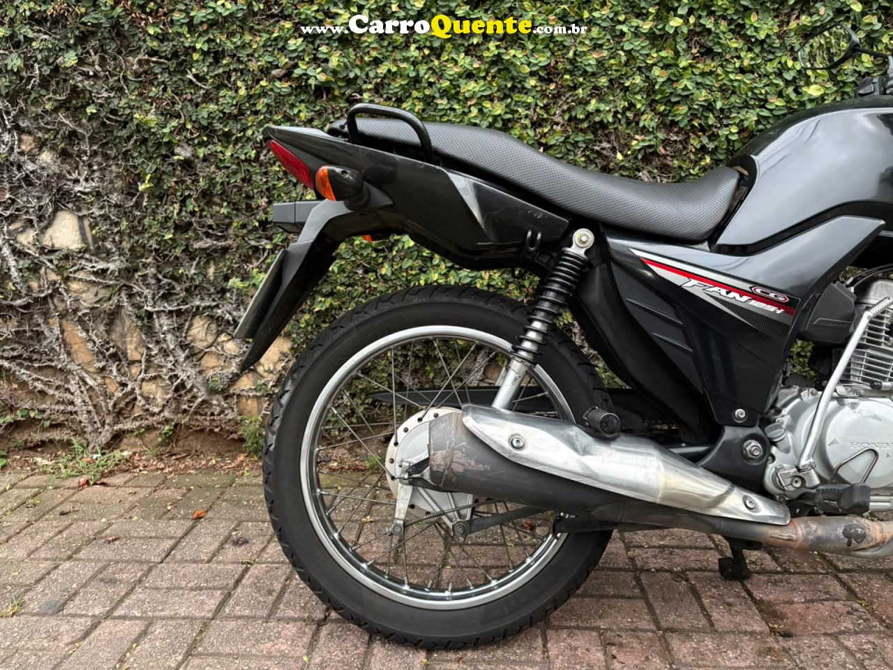 HONDA   CG 125I FAN   PRETO 2018 125 GASOLINA - Loja