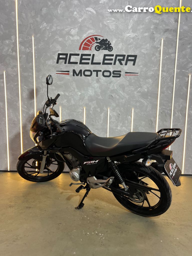HONDA   CG 160 FAN FLEX   PRETO 2023 160 FLEX - Loja
