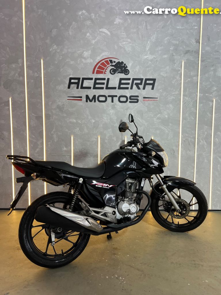 HONDA   CG 160 FAN FLEX   PRETO 2023 160 FLEX - Loja