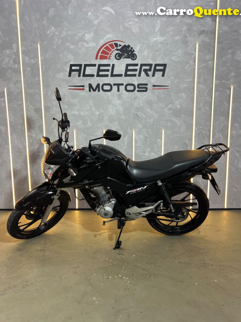 HONDA   CG 160 FAN FLEX   PRETO 2023 160 FLEX - Loja