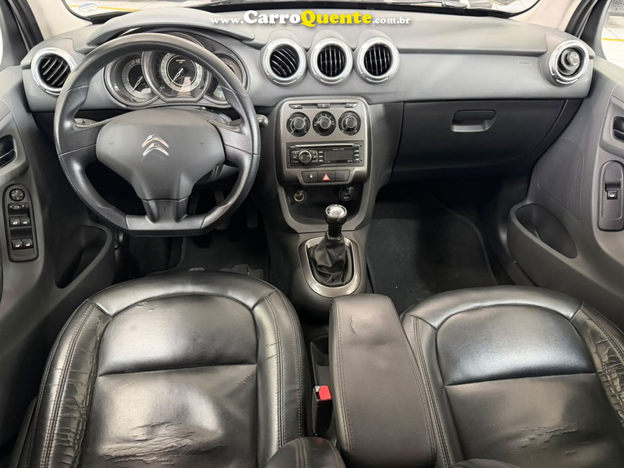 CITROEN   C3 ATTRAORIGINE PACK 1.5 FLEX 8V 5P MEC   PRATA 2015 1.5 FLEX - Loja