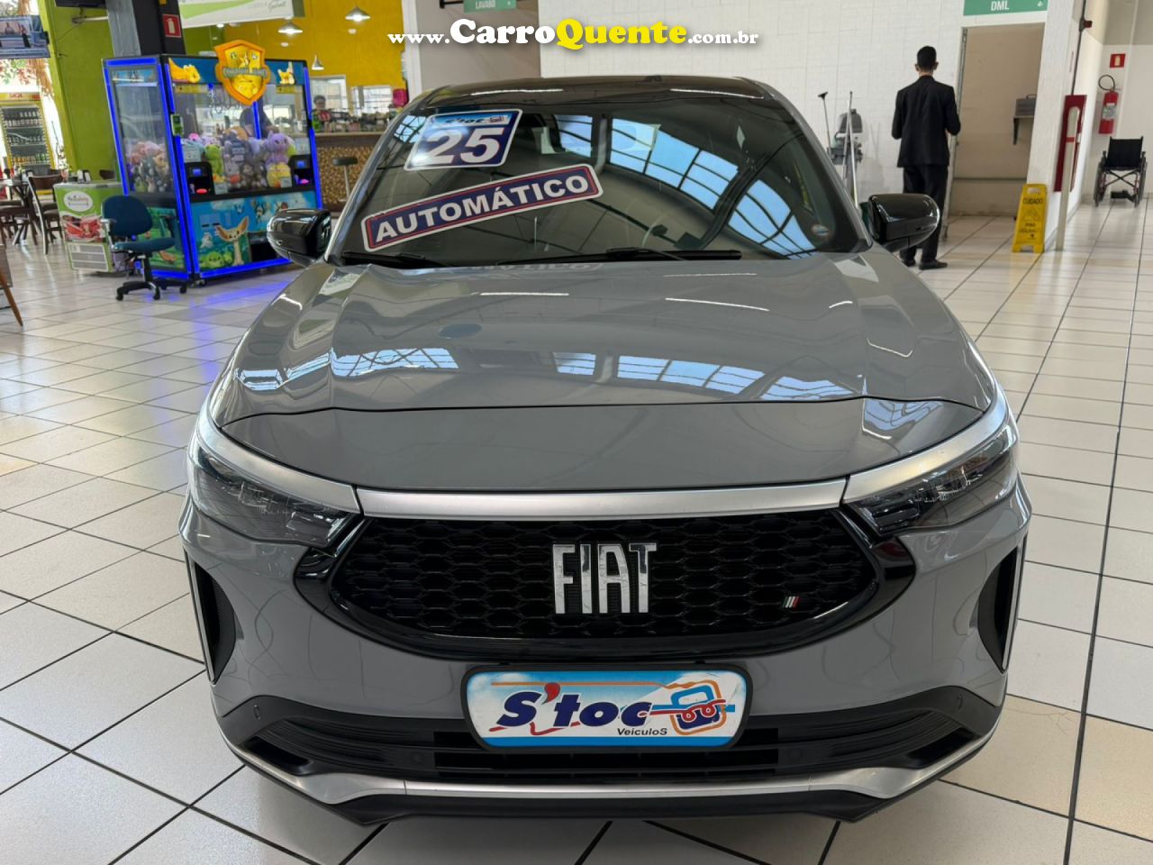 FIAT   FASTBACK LIMITED ED.1.3 270 T.FLEX AUT.   CINZA 2025 1.3 FLEX - Loja