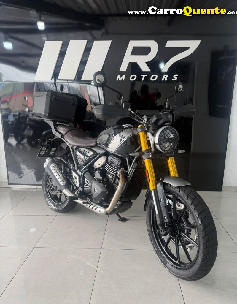 TRIUMPH   SCRAMBLER 400 X    PRETO 2025 400 GASOLINA - Loja