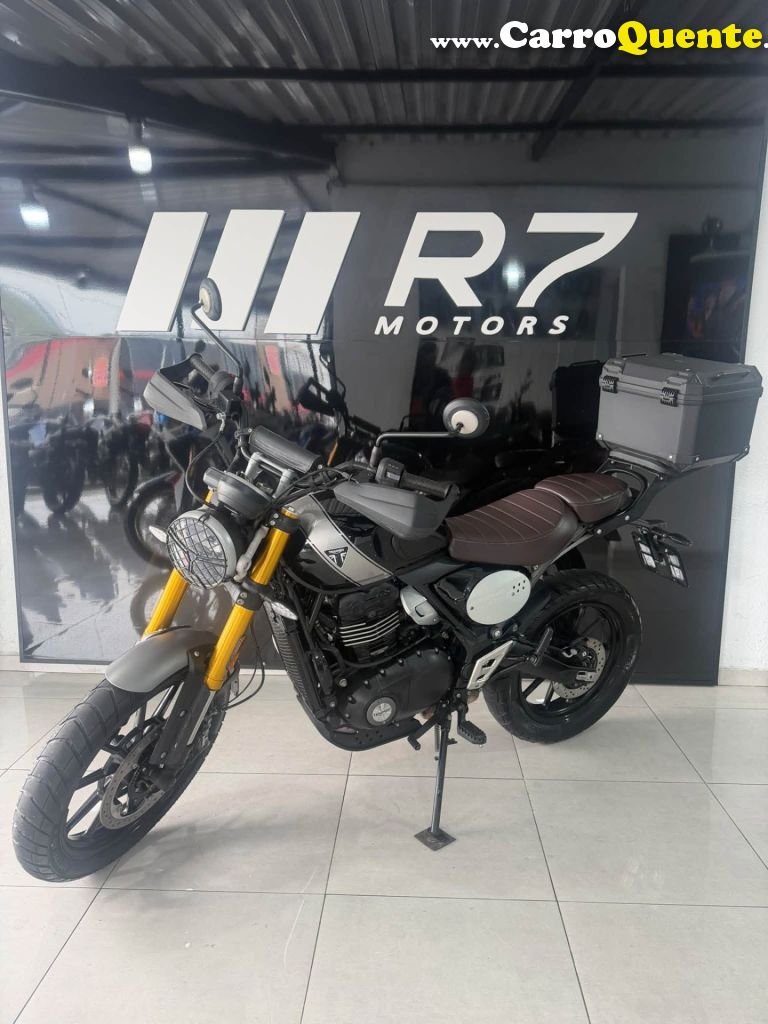 TRIUMPH   SCRAMBLER 400 X    PRETO 2025 400 GASOLINA - Loja