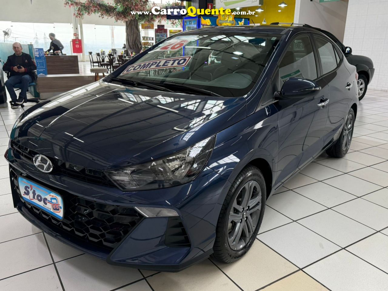 HYUNDAI   HB20S LIMITED 1.0  FLEX 12V MEC.   AZUL 2026 1.0 FLEX - Loja