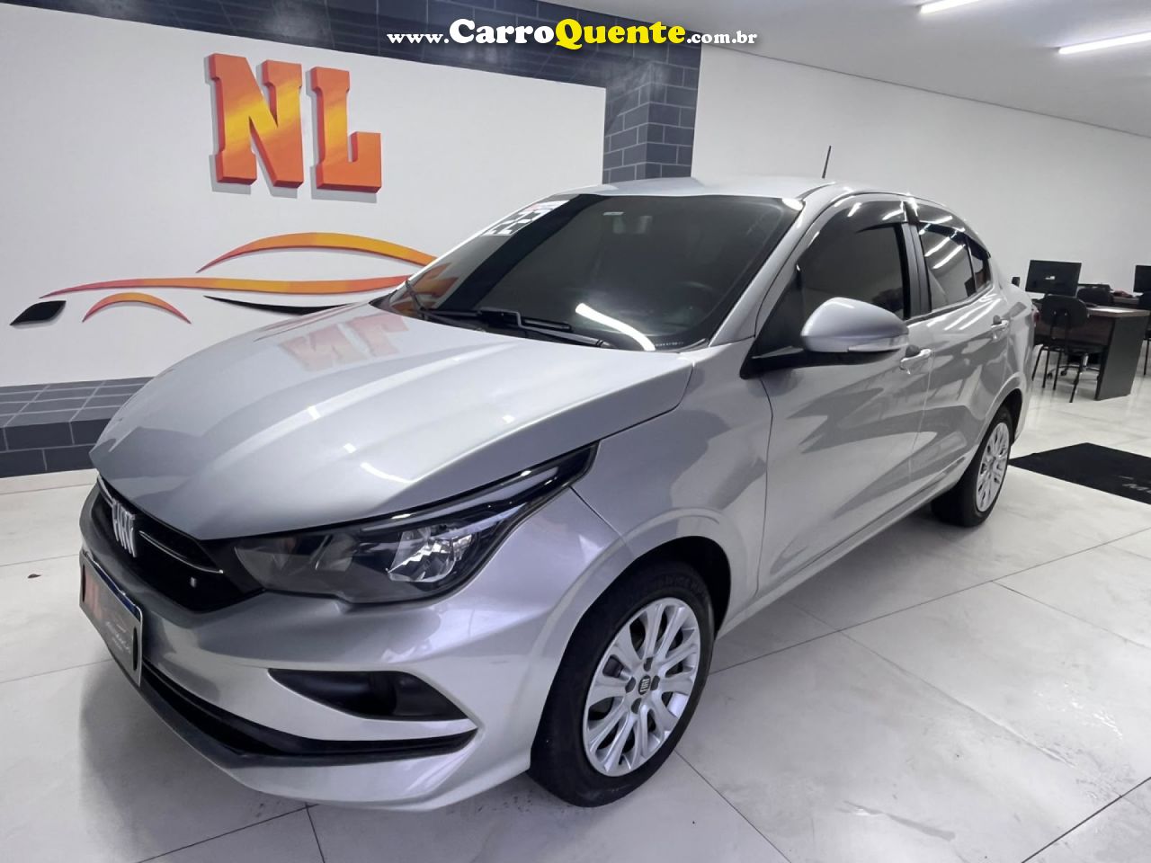 FIAT   CRONOS DRIVE 1.3 8V FLEX   PRATA 2022 1.3 FLEX - Loja