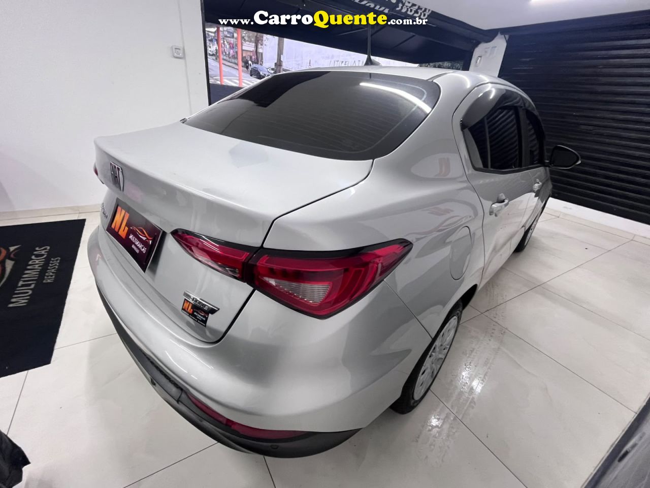 FIAT   CRONOS DRIVE 1.3 8V FLEX   PRATA 2022 1.3 FLEX - Loja