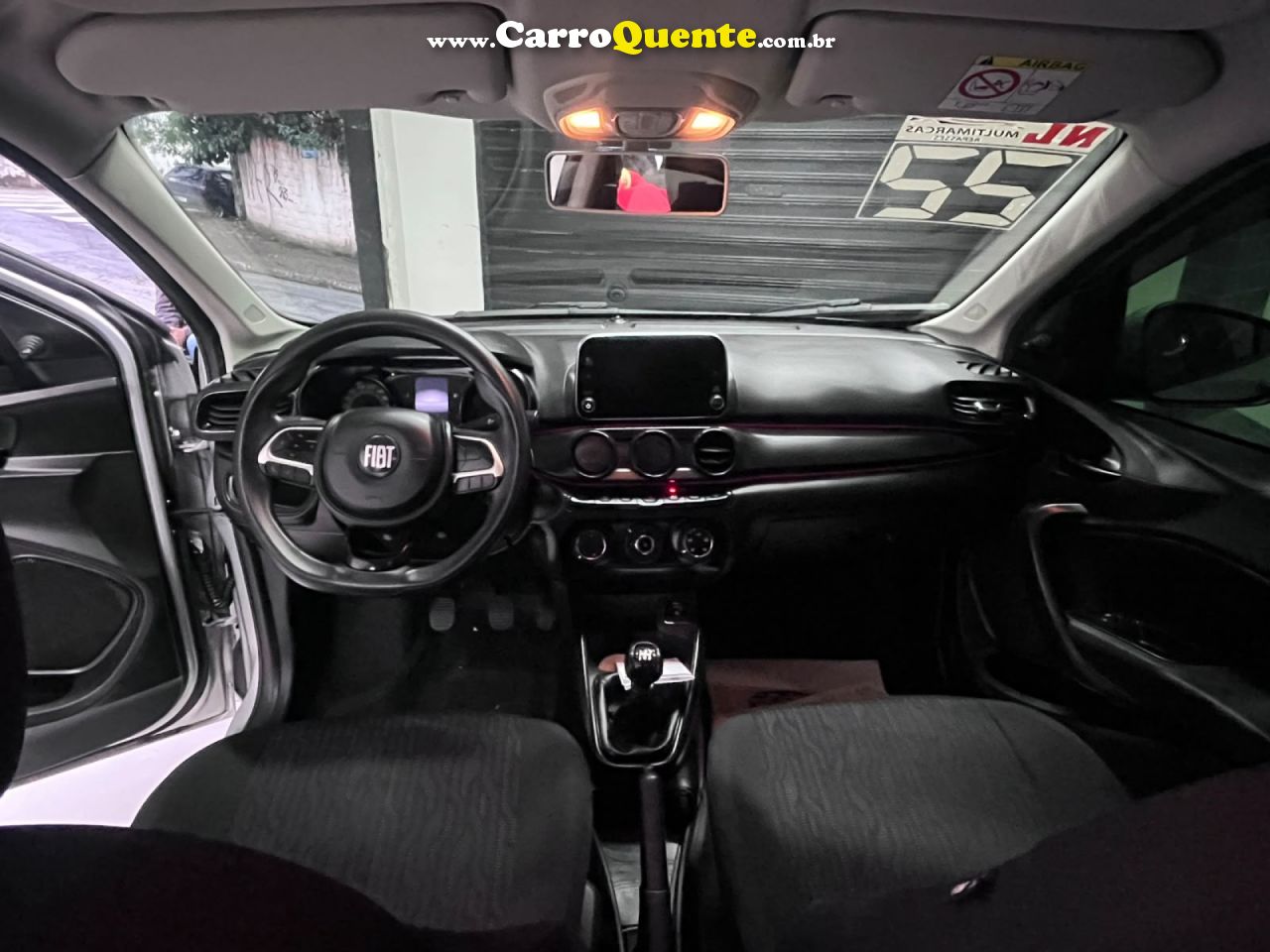 FIAT   CRONOS DRIVE 1.3 8V FLEX   PRATA 2022 1.3 FLEX - Loja