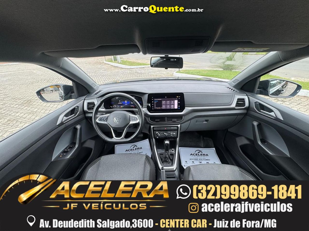 VOLKSWAGEN   T-CROSS 200 TSI 1.0  FLEX 12V 5P AUT.   PRETO 2025 1.0 FLEX - Loja