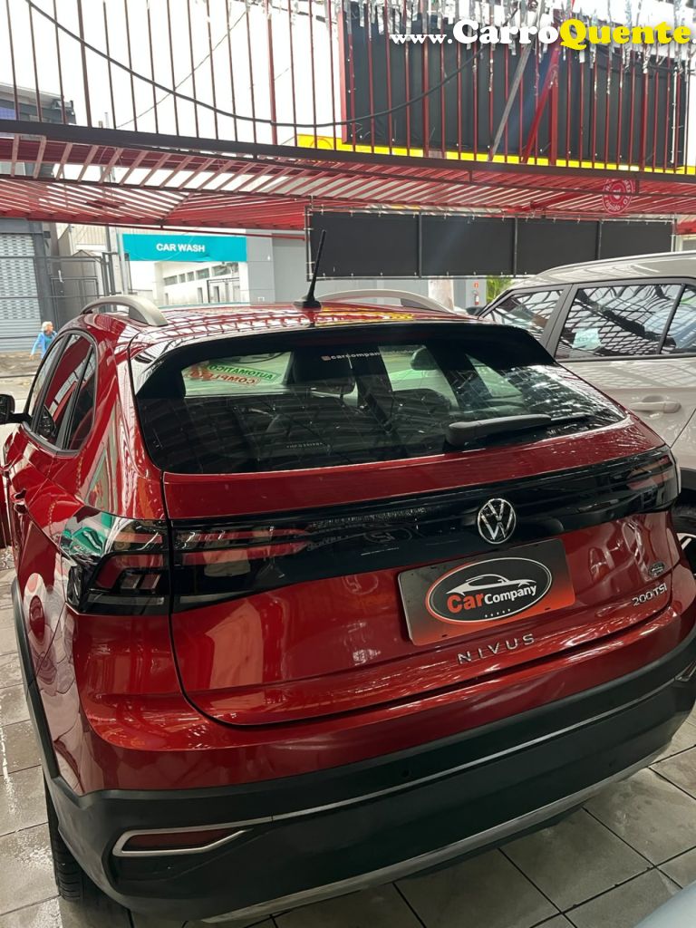 VOLKSWAGEN   NIVUS HIGHLINE 1.0 200 TSI FLEX AUT.   VERMELHO 2022 1.0 FLEX - Loja