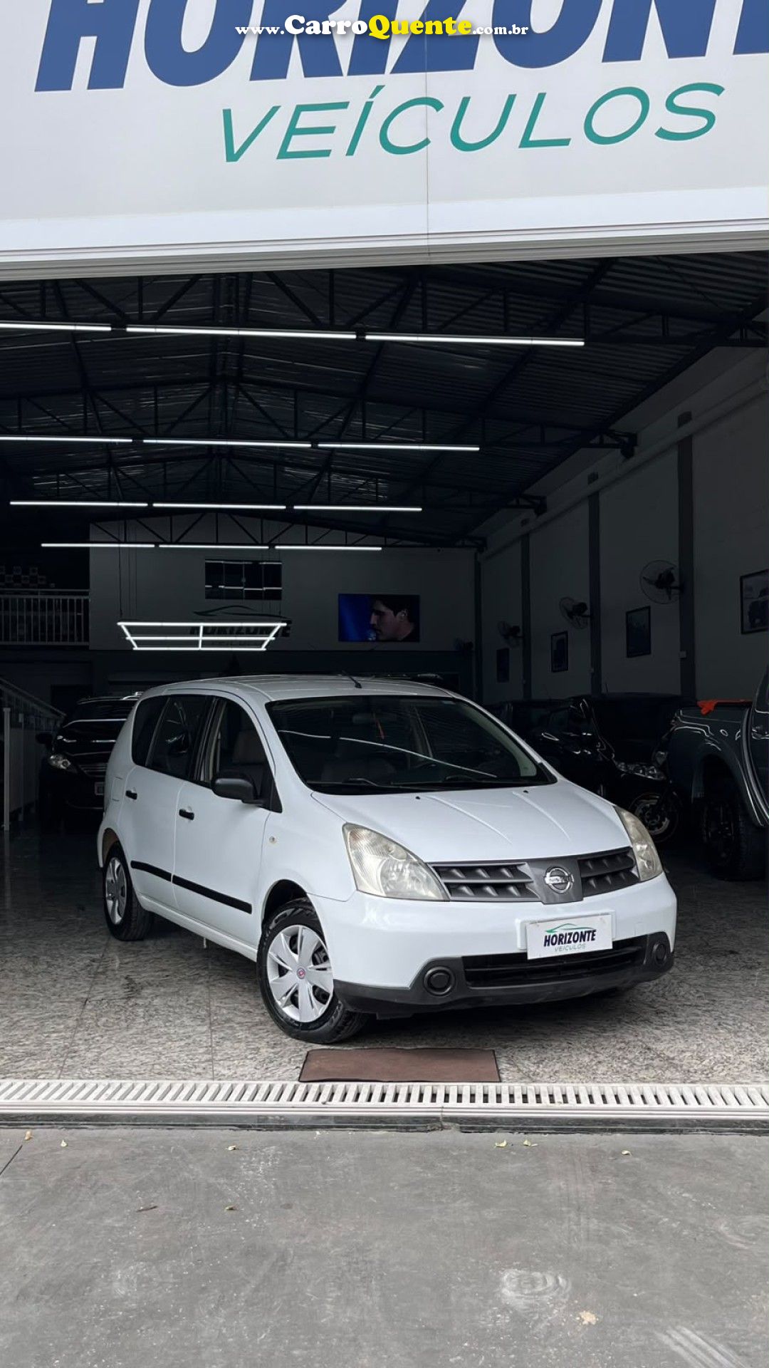 NISSAN   LIVINA SL 1.6 16V FLEX FUEL 5P   BRANCO 2010 1.6 FLEX - Loja