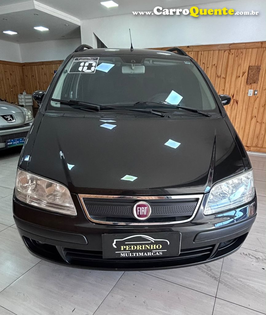FIAT   IDEA ELX 1.4 MPI FIRE FLEX 8V 5P   PRETO 2010 1.4 FLEX - Loja