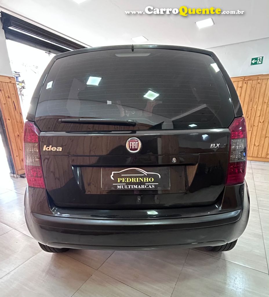 FIAT   IDEA ELX 1.4 MPI FIRE FLEX 8V 5P   PRETO 2010 1.4 FLEX - Loja