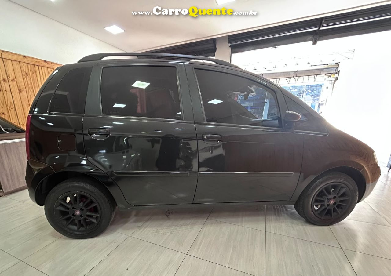 FIAT   IDEA ELX 1.4 MPI FIRE FLEX 8V 5P   PRETO 2010 1.4 FLEX - Loja