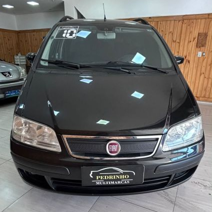 FIAT   IDEA ELX 1.4 MPI FIRE FLEX 8V 5P   PRETO 2010 1.4 FLEX